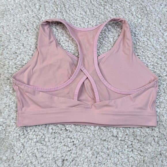 Gymshark Crossover Sports Bra Light Pink - Picture 3 of 8
